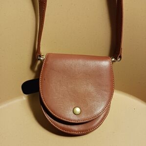 Coach Brown Mini Saddle Crossbody Bag